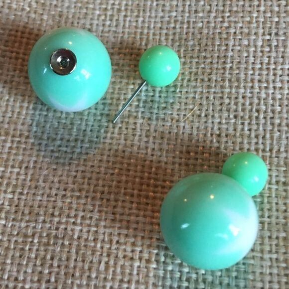 Star Double Sided Earrings - Picture 2 of 3